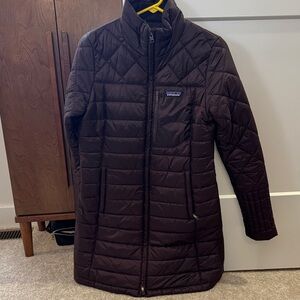 Patagonia Women's Quilted Puffer Jacket - Deep Brown